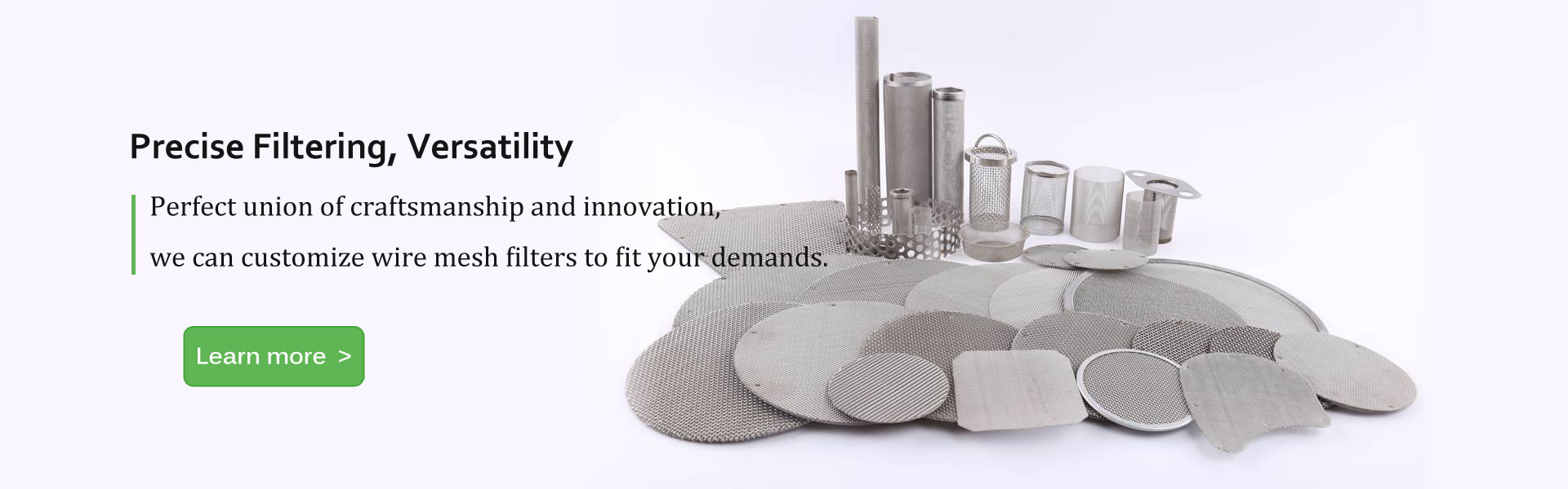 Stainless steel mesh filter