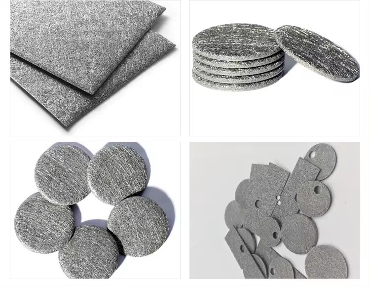 60% 65% 70% Porosity Porous Fiber Felt 0.4mm Thickness 40um 5 Micron N2 N4 Nickel Sinter Fiber Felt(图3) 60% 65% 70% Porosity Porous Fiber Felt 0.4mm Thickness 40um 5 Micron N2 N4 Nickel Sinter Fiber Felt(pic3)