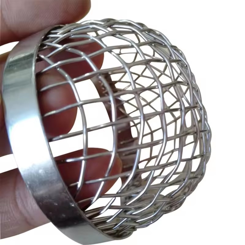 304 316 Stainless Steel 40 60 80 Mesh Woven Wire Mesh Water Filter Cap