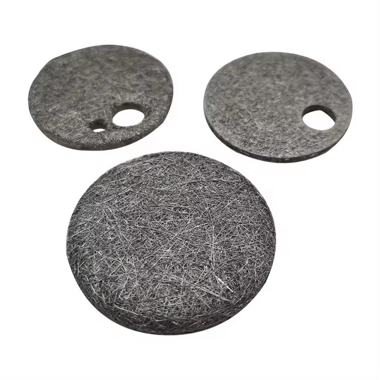 2 10 50 60 80 90 100 150 Micron Stainless Steel Sintered Fib